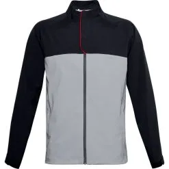 Under Armour Men's UA Golf Rain Jacket - Mod Grey / Black