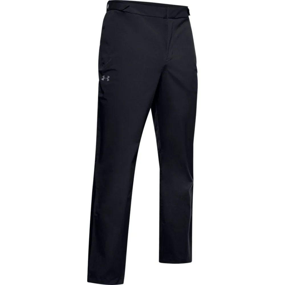 Under Armour Men's UA Golf Rain Pants - Black - Image 2