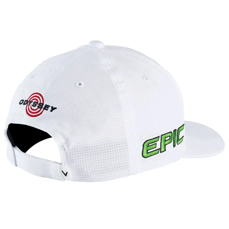 Callaway Men's TA Performance Pro Golf Cap - White - Image 2