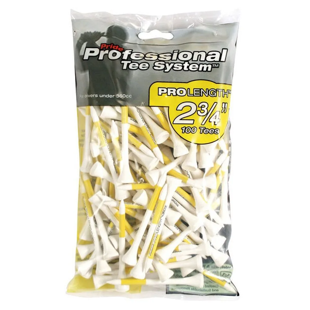 Masters Pride Professional Golf Tees Large Pack - 2 3/4 Inches