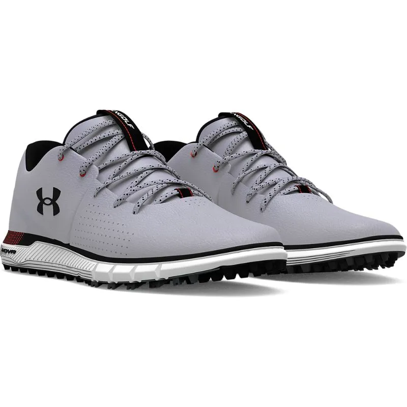 Under Armour Men's UA HOVR Fade 2 SL Golf Shoes - Grey - Image 3