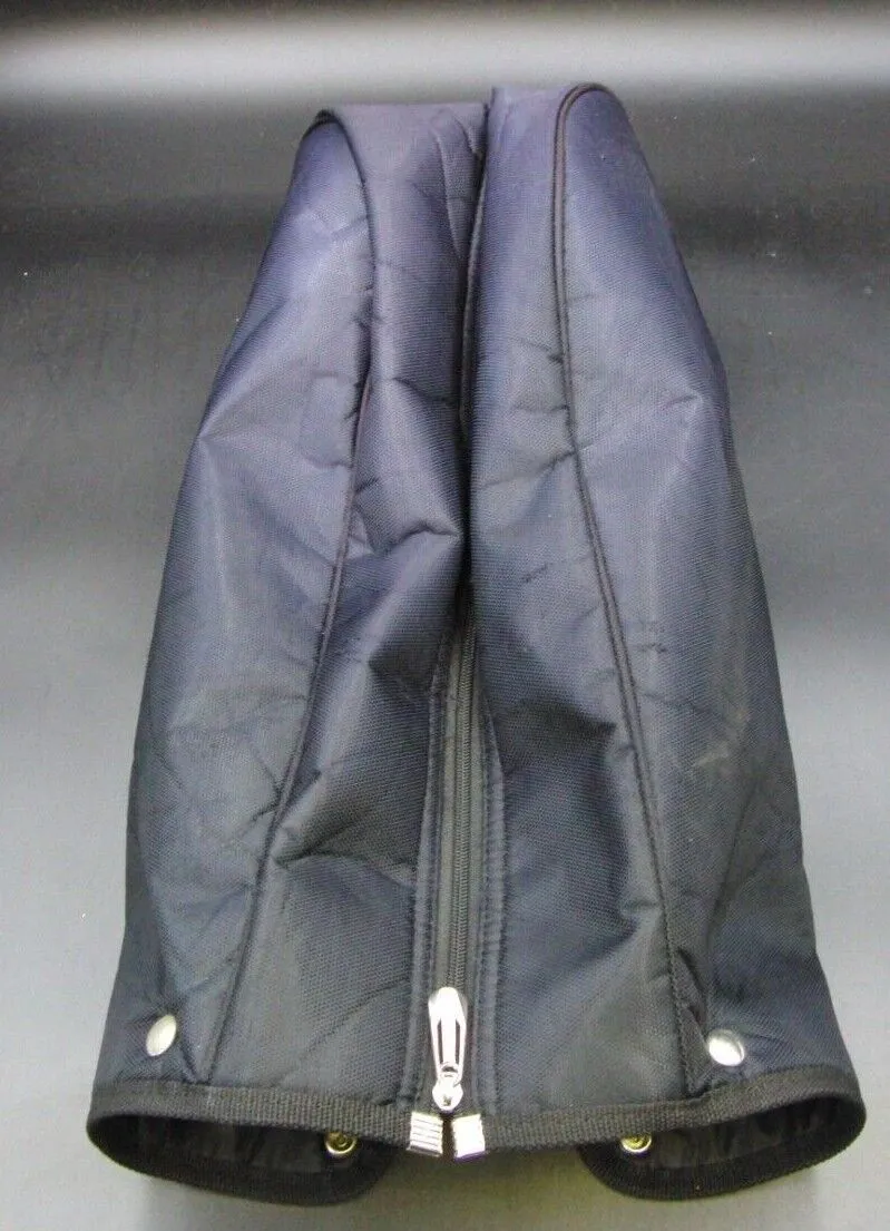 5 Division Bridgestone TourStage Black Red Dark Blue Cart Trolley Golf Clubs Bag - Image 6