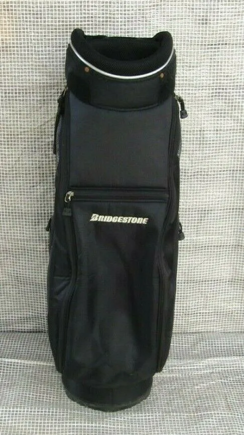 6 Division Bridgestone Tour Cart Golf Clubs Bag - Image 2