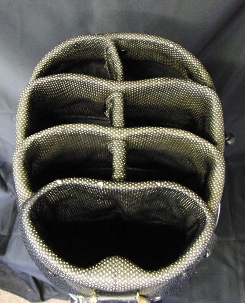 Japanese Luxury 7 Division Legsus Black & Grey Tour Cart Golf Clubs Bag - Image 5