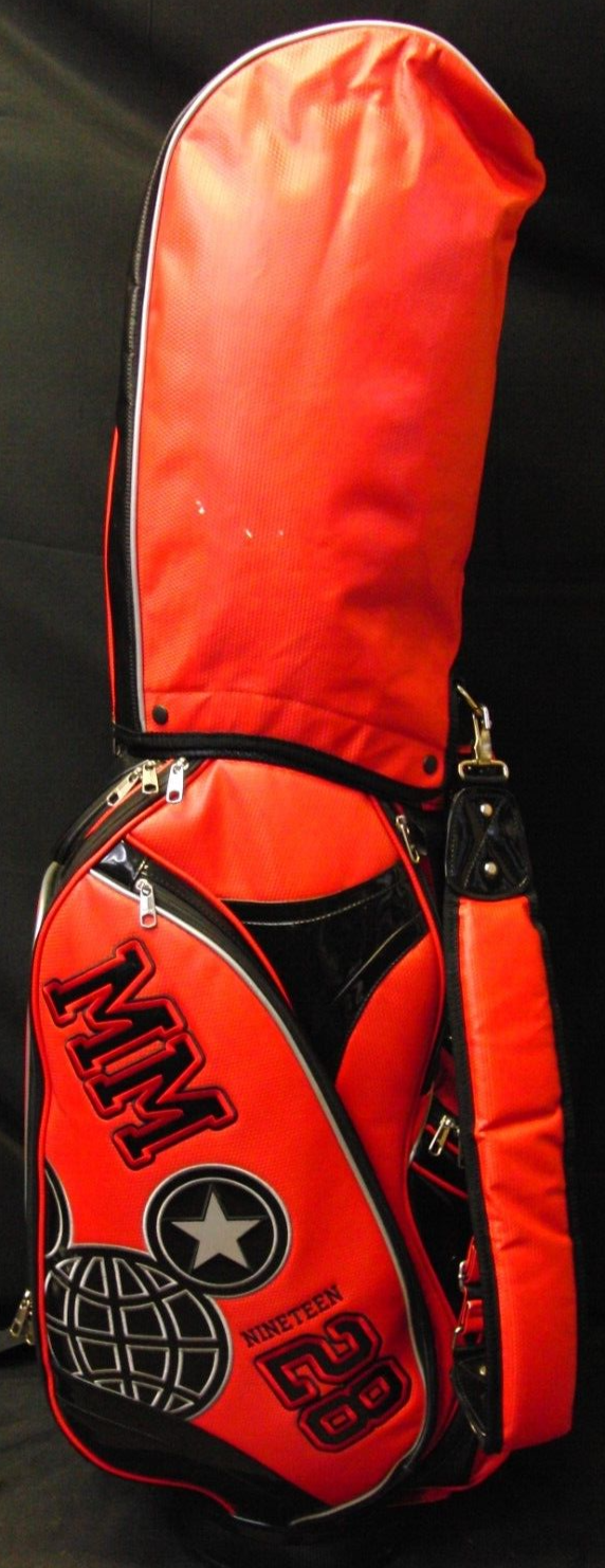 6 Division Disney Mickey Mouse Nineteen 28 Tour Cart Trolley Golf Clubs Bag