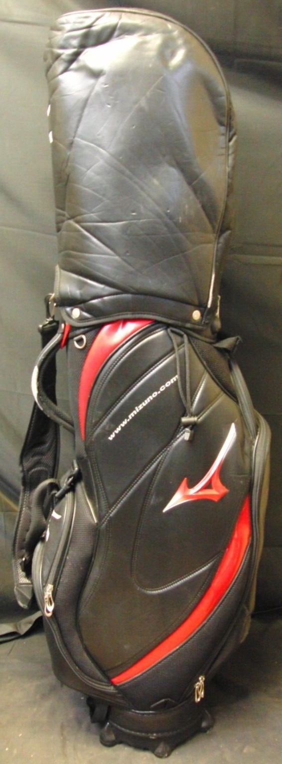 5 Division Mizuno Tour Trolley Cart Golf Clubs Bag - Image 3