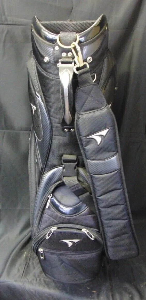 5 Division Bridgestone Tourstage Black & Silver Tour Cart Golf Clubs Bag - Image 2