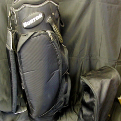 14 Division Burton Black Trolley Cart Golf Bag