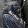 5 Division Bridgestone Tourstage Black & Silver Tour Cart Golf Clubs Bag