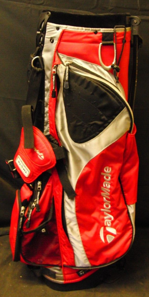 6 Division TaylorMade Stand Golf Clubs Bag - Image 4