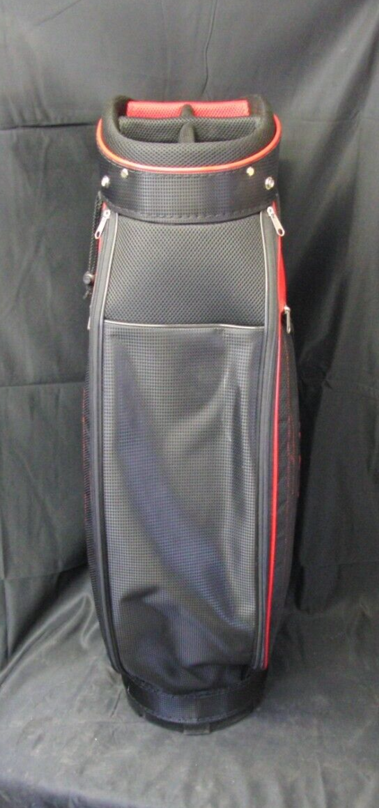 Japanese 5 Division Ignio Black & Red Tour Trolley Cart Golf Bag - Image 4