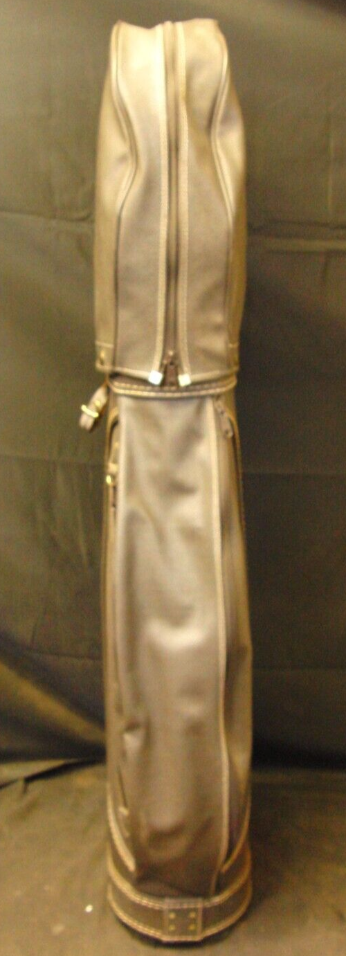 Vintage 3 Division Trussardi Tour Cart Trolley Golf Clubs Bag - Image 4