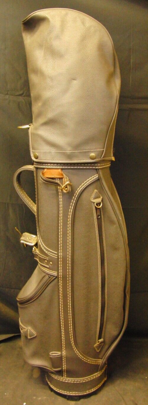 Vintage 3 Division Trussardi Tour Cart Trolley Golf Clubs Bag - Image 3