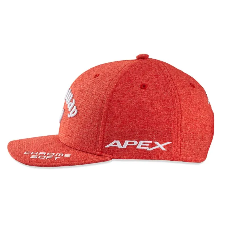Callaway Men's TA Performance Pro Golf Cap 2022 - Heather Red - Image 3