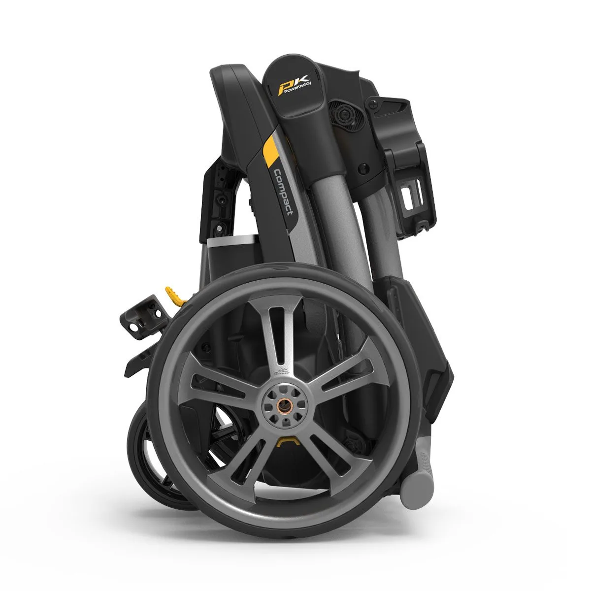 PowaKaddy CT6 18 Hole Lithium Electric Trolley 2022 - Gun Metal - Image 2