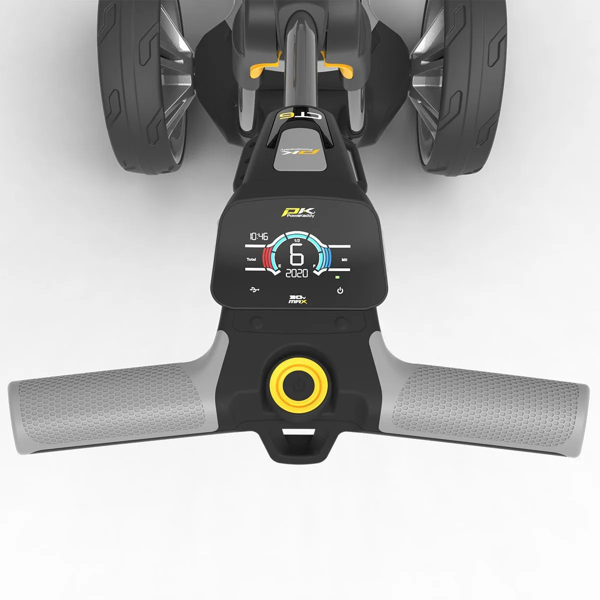 PowaKaddy CT6 18 Hole Lithium Electric Trolley 2022 - Gun Metal - Image 4