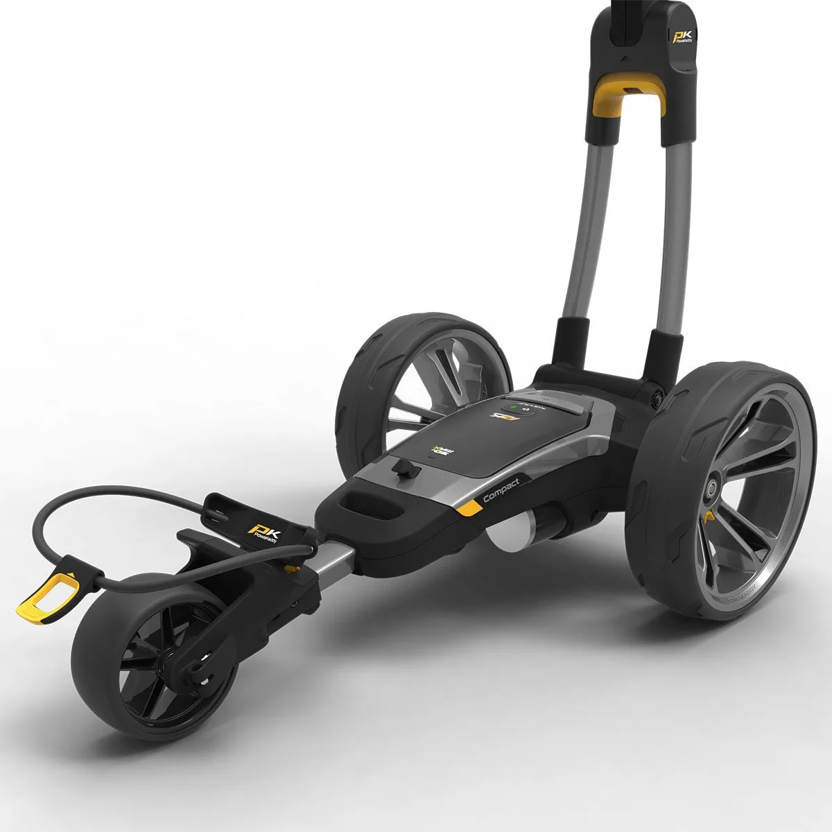 PowaKaddy CT6 18 Hole Lithium Electric Trolley 2022 - Gun Metal - Image 5