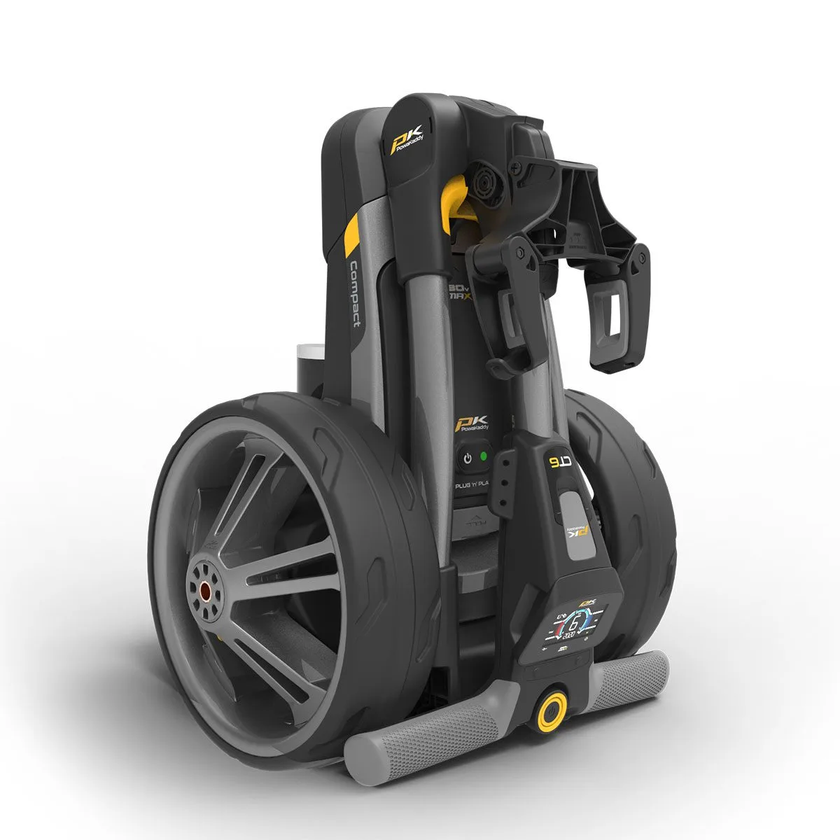 PowaKaddy CT6 18 Hole Lithium Electric Trolley 2022 - Gun Metal - Image 9