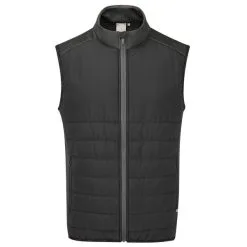 Ping Arlo SensorWarm Full-Zip Mens Vest - Black/Asphalt