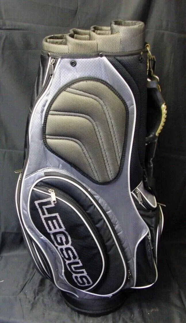 Japanese Luxury 7 Division Legsus Black & Grey Tour Cart Golf Clubs Bag - Image 7