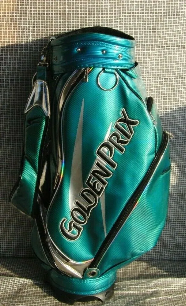 Japanese 5 Division Golden Prix Trolley Cart Golf Clubs Bag - Image 8