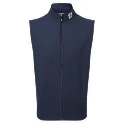 FootJoy Mens Full-Zip Knit Golf Vest - Navy