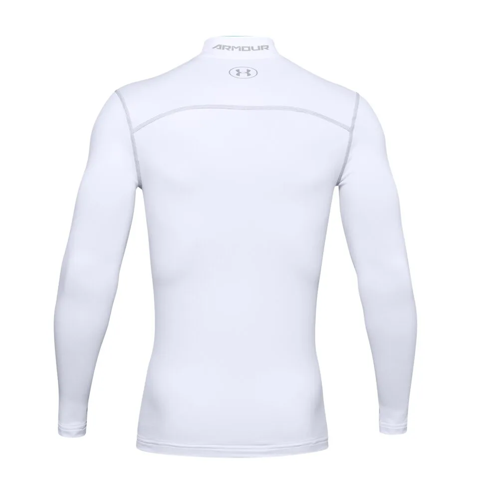 Under Armour ColdGear® Armour Compression Mock White - Image 2