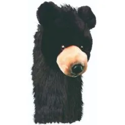Daphne's Black Bear Head Cover