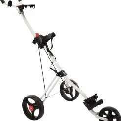 FastFold Force Golf Trolley - White