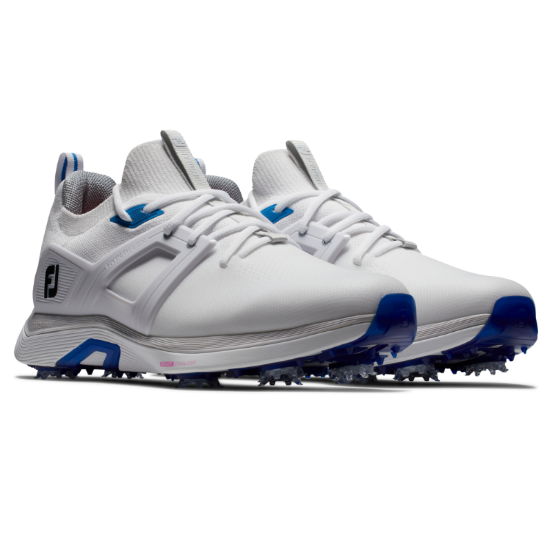 FootJoy Hyperflex Golf Shoes - White/Blue/Pink - Image 5