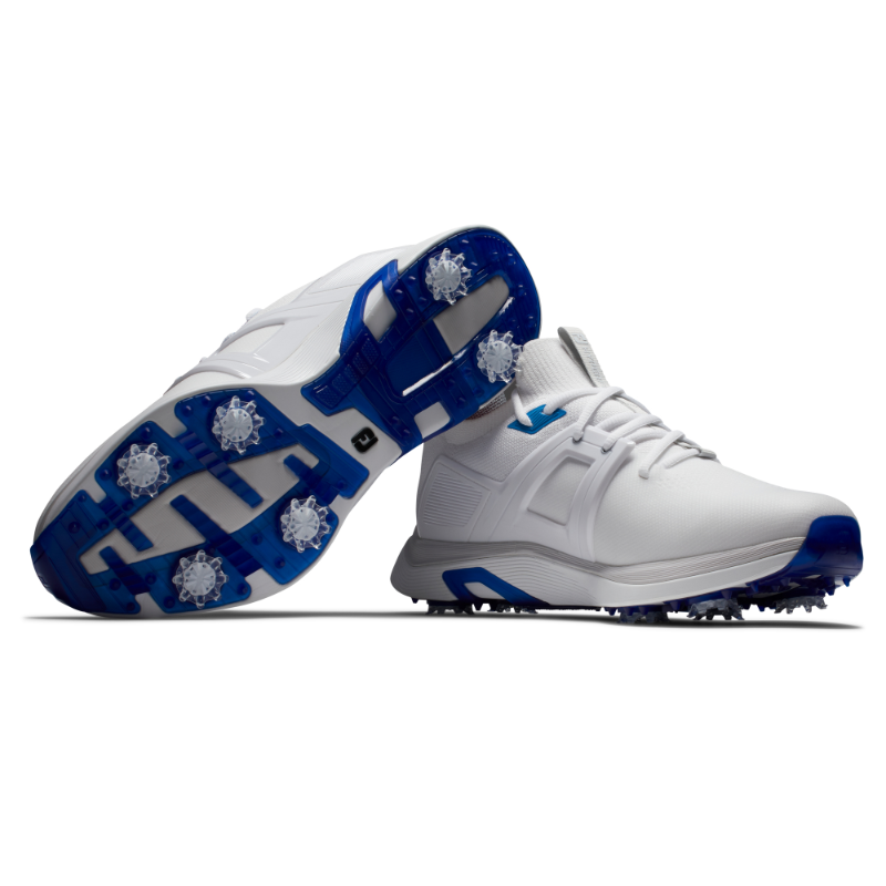 FootJoy Hyperflex Golf Shoes - White/Blue/Pink - Image 4