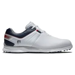 Footjoy Pro SL 22 Shoe - White/Navy/Red