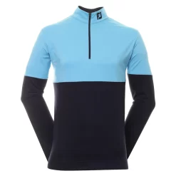 FootJoy Colour Block Chill Out Pullover - Blue/Navy