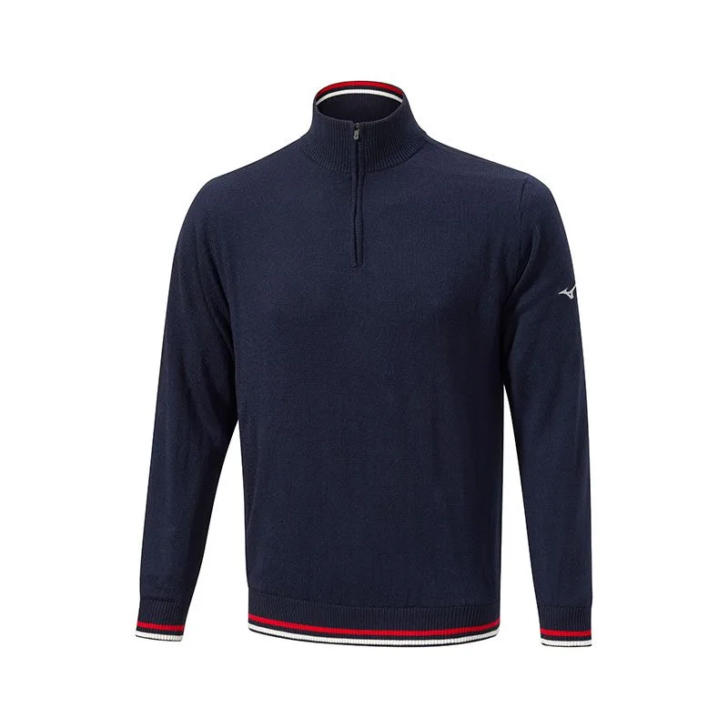 Mizuno Men's Windproof Jumper - Navy