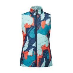 PING Ladies Cece Quilted Gilet - Navy Multi