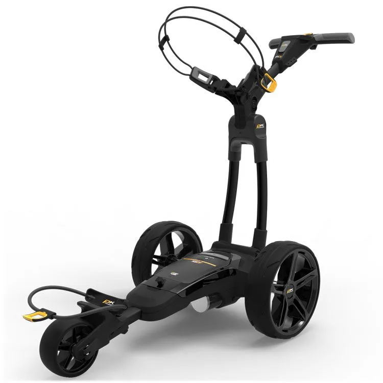 PowaKaddy FX3 Black Extended Electric Golf Trolley 2022 - Image 3