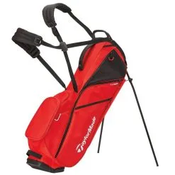 TaylorMade FlexTech Lite Golf Stand Bag - Red/Black/White