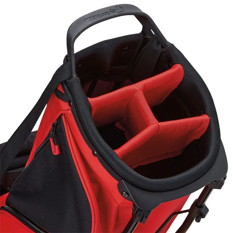 TaylorMade FlexTech Lite Golf Stand Bag - Red/Black/White - Image 3