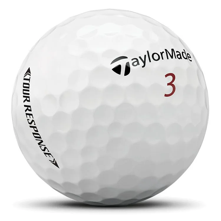 TaylorMade Tour Response Golf Balls 2022 - White (12 Balls) - Image 2