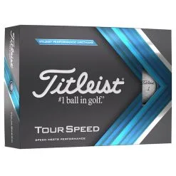 Titleist Tour Speed Golf Balls 2022 - White (12 Balls)