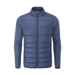 PING Mens Dover Thermal Golf Jacket - Oxford Blue