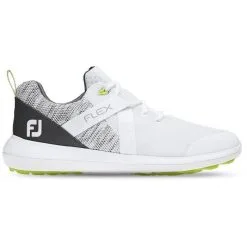 FootJoy Flex Golf Shoes - White/Grey