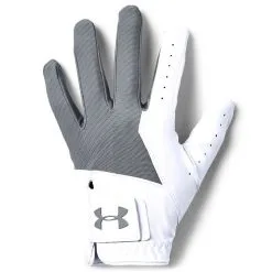 Under Armour Medal Golf Glove - White/Steel