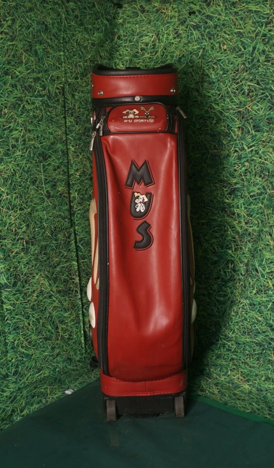 Lincs_golf Japanese 5 Division M-U Sports Tour Cart Golf Clubs Bag - Image 2