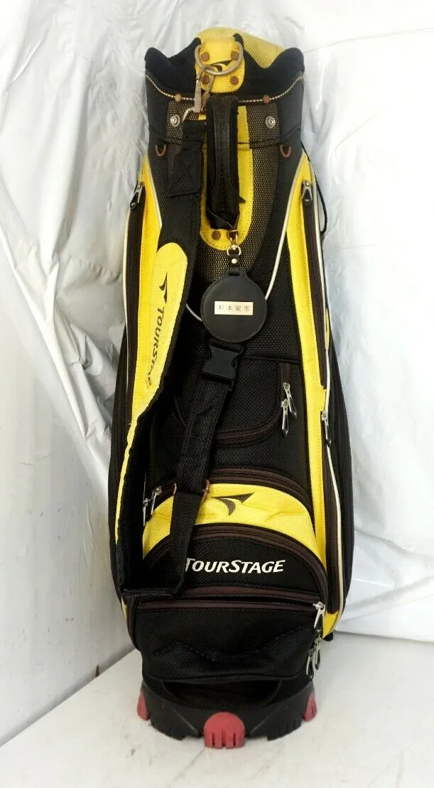 Lincs_golf 7 Division Large Capacity Bridgestone Tour Stage Tour Cart Golf Clubs Bag - Image 4