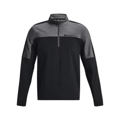 Under Armour Men's UA Storm Windstrike ½ Zip Golf Jacket - Pitch Grey/Black