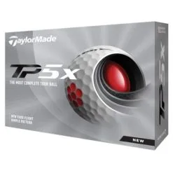 Taylormade TP5X Golf Balls - White (12 Balls)